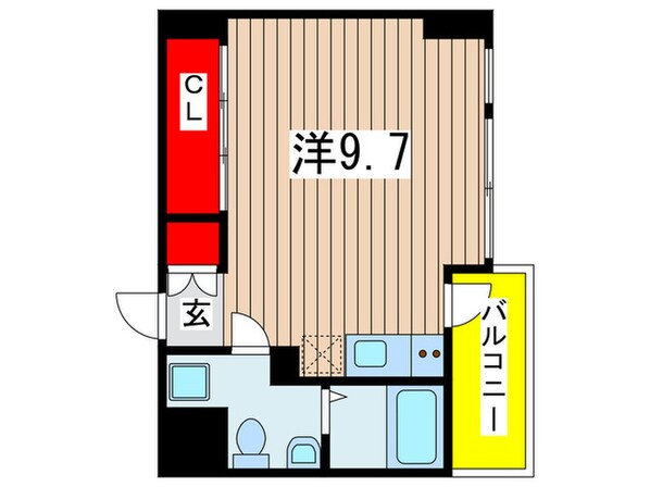 リエス千葉新宿の物件間取画像